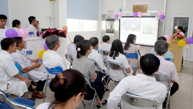 Hiện kỹ thuật ghép tế bào gốc tự thân tại Bệnh viện Trung ương Huế đã được thực hiện thường quy một cách chuyên nghiệp.