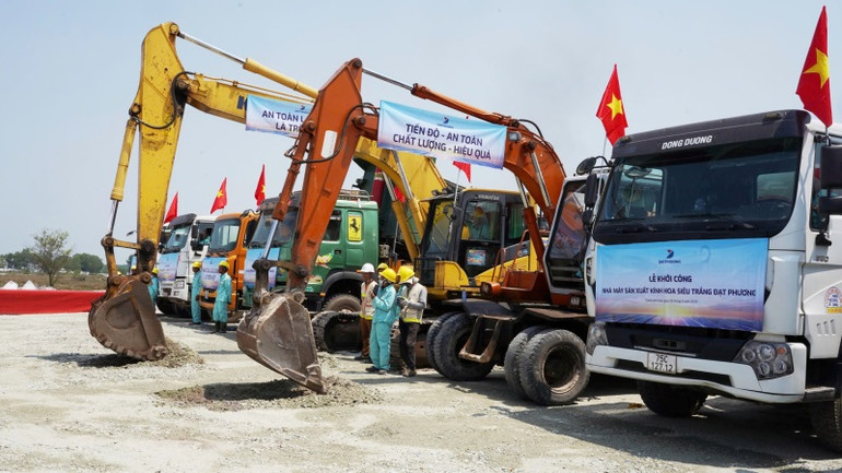 Nhà máy sản xuất kính hoa siêu trắng Đạt Phương sẽ đưa vào hoạt động trong quý II/2027.