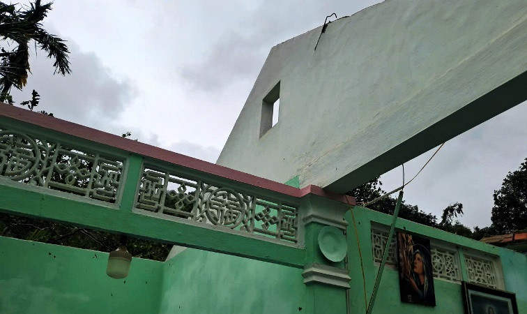 Nhiều ngôi nhà của dân tại Thừa Thiên Huế bị tốc mái, hư hỏng do bão số 6.