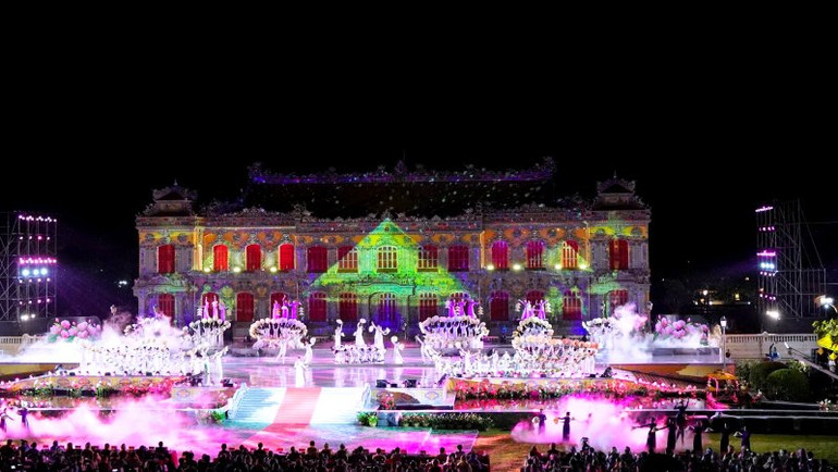 Tuần lễ Festival Nghệ thuật Quốc tế Huế 2024 diễn ra từ ngày 7/6 đến ngày 12/6, quy tụ gần 30 đoàn nghệ thuật trong nước và quốc tế tham dự.