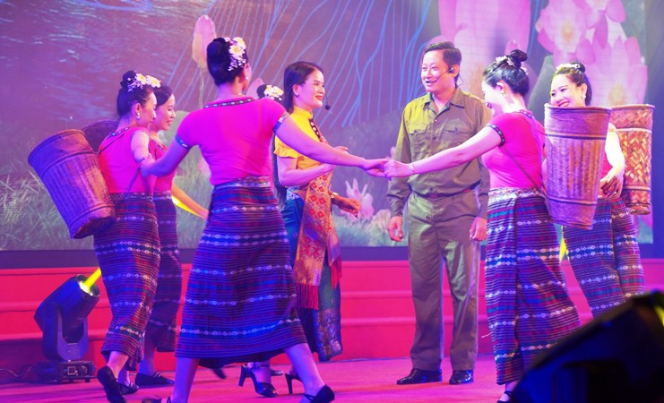 Nhiều tiết mục đã để lại ấn tượng sâu sắc cho khán giả.