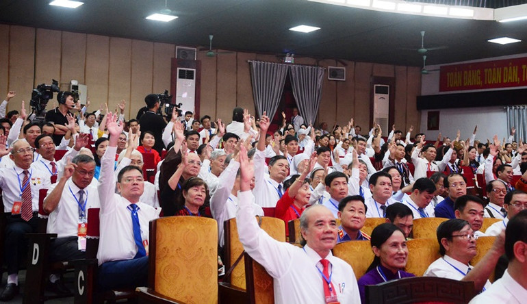 Hiệp thương cử đoàn đại biểu Mặt trận Tổ quốc Việt Nam tỉnh Thừa Thiên Huế dự Đại hội đại biểu toàn quốc Mặt trận Tổ quốc Việt Nam khóa X.