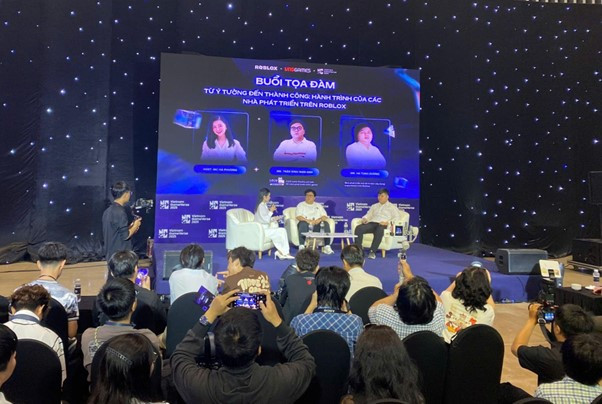 Hội thảo kết nối các nhà phát triển game trên nền tảng Roblox.