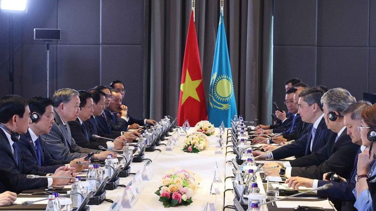 Quang cảnh buổi hội kiến.