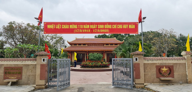 Nhà tưởng niệm Đại tướng Chu Huy Mân. Nhà tưởng niệm Đại tướng Chu Huy Mân.