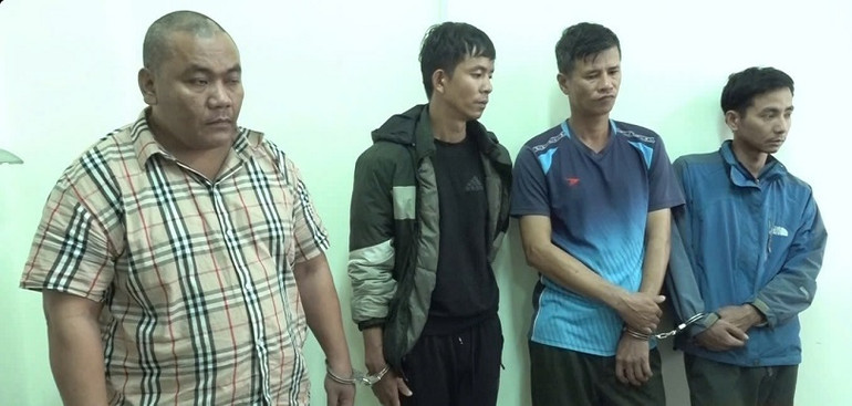Các đối tượng cầm đầu đường dây bị bắt giữ.