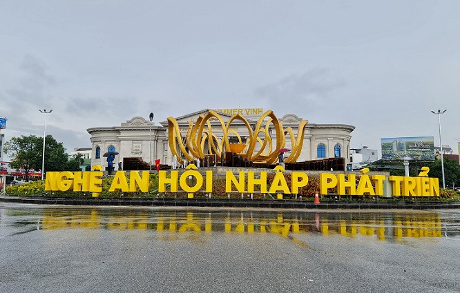 Vị thế Thành Vinh hôm nay, góp phần để Nghệ An hội nhập và phát triển.