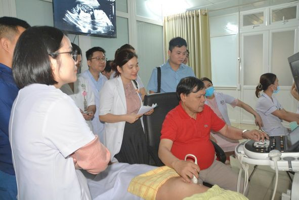 Tổ chức thành công chương trình khám sàng lọc tại Bệnh viện Hữu nghị đa khoa Nghệ An.