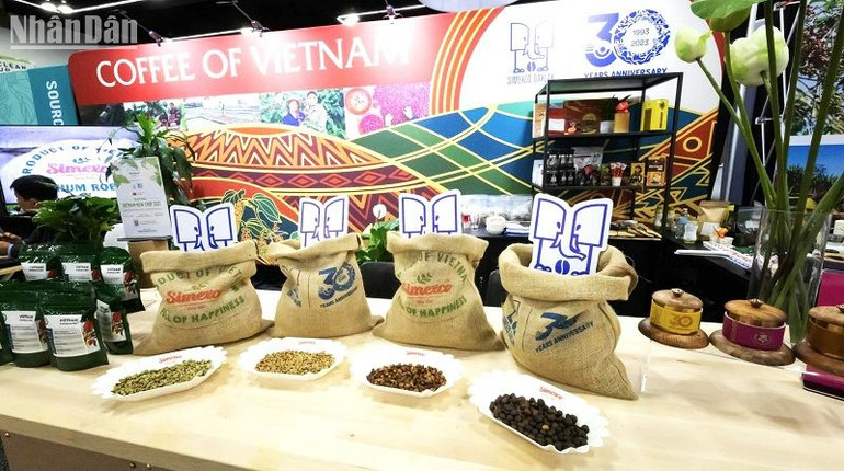 Cà-phê Robusta của Simexco DakLak. Cà-phê Robusta của Simexco DakLak.