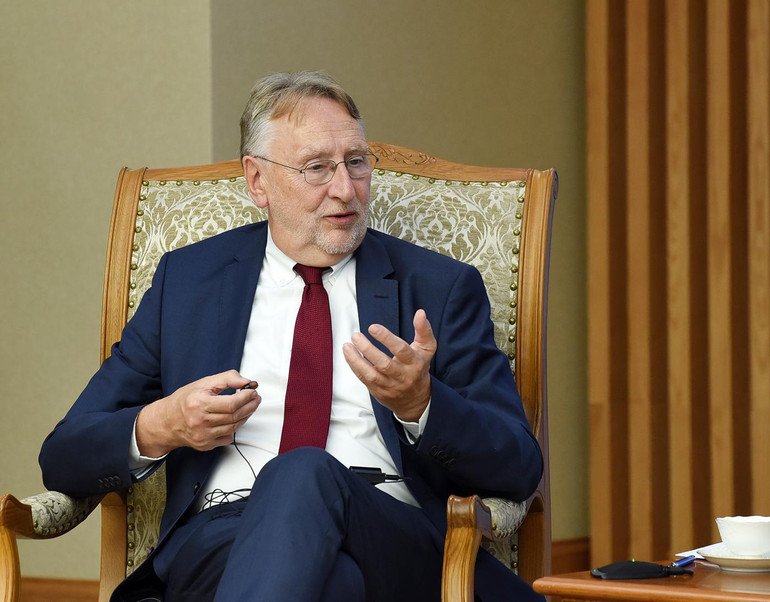 Chủ tịch INTA Bernd Lange khẳng định, Việt Nam là một trong những đối tác quan trọng của EU tại khu vực.