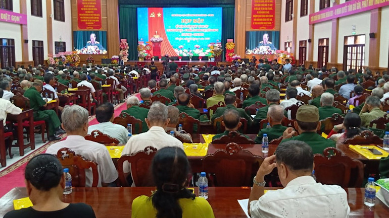 Quang cảnh lễ kỷ niệm.