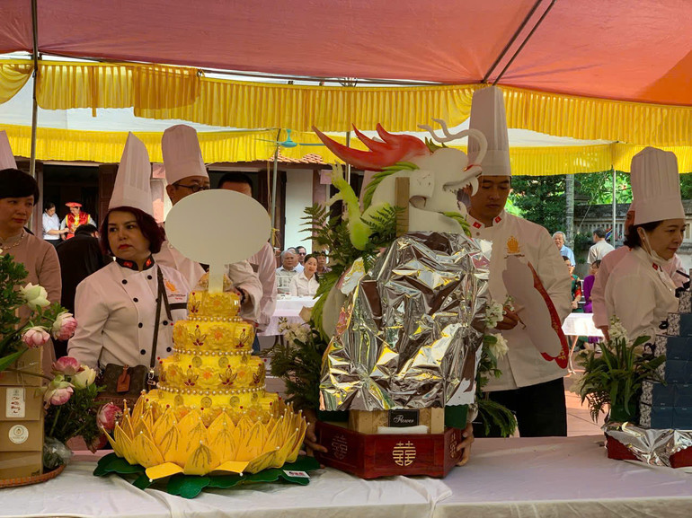 Nhiều món ăn độc đáo và sản vật địa phương được giới thiệu tại sự kiện. (Ảnh: Ban Tổ chức)