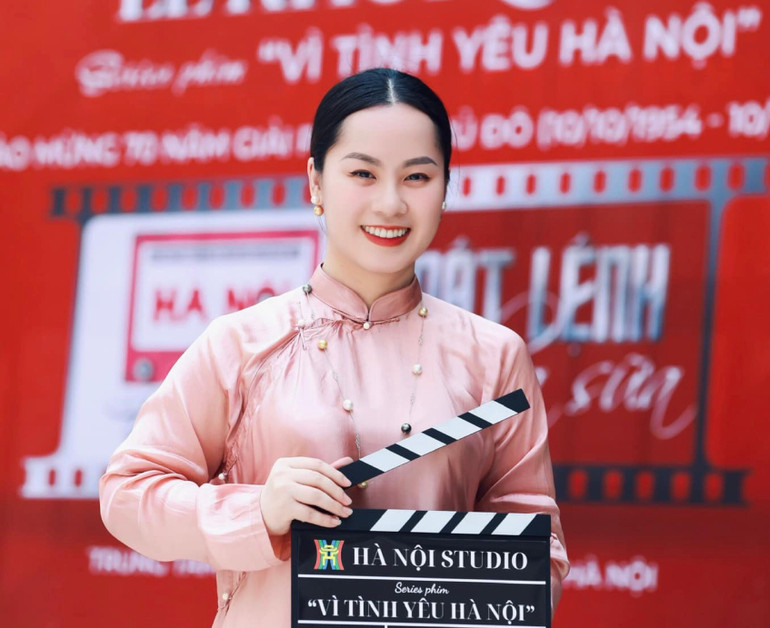 Giám đốc Trung tâm Điện ảnh và Truyền hình Đài Phát thanh và Truyền hình Hà Nội Trần Thái Thủy.