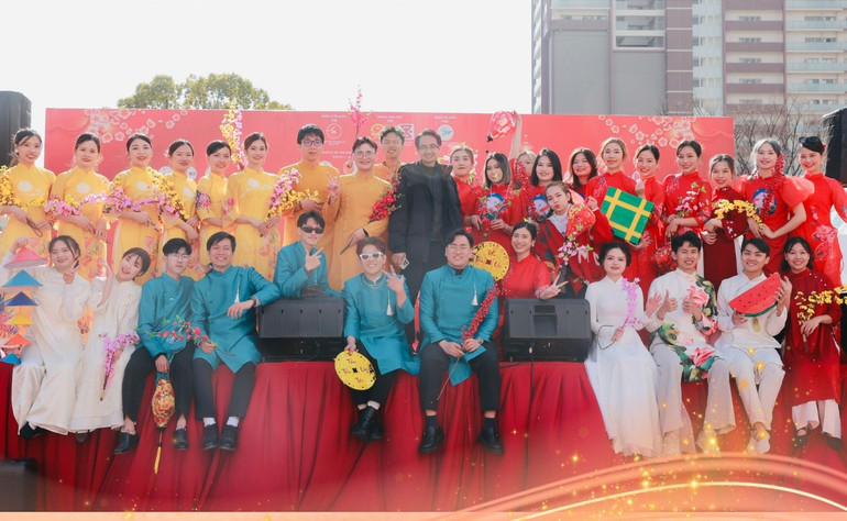 Chương trình "Tết Saitama 2025" thu hút sự tham gia của đông đảo cộng đồng người Việt tại Saitama và Nhật Bản.