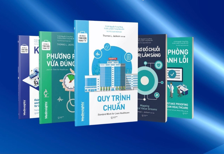 Bộ sách "Bộ công cụ tinh gọn trong y tế".