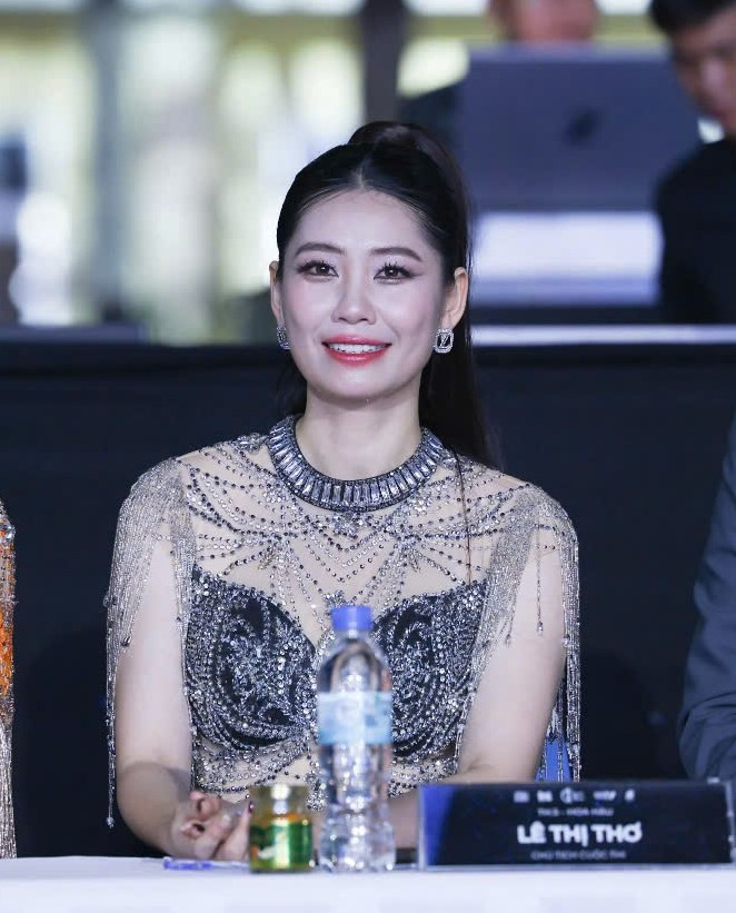 Chủ tịch cuộc thi Hoa hậu Biển Việt Nam 2024 Lê Thị Thơ.