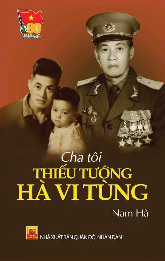 Bìa tập sách của tác giả Nam Hà (Đại tá Hà Hoài Nam).