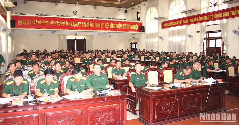 Quang cảnh tại hội nghị. (Ảnh: ĐÌNH TĂNG)