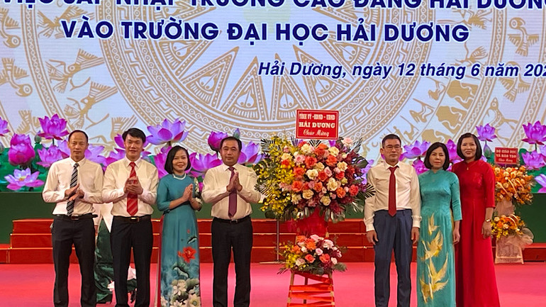 Sáp nhập trường Cao đẳng Hải Dương vào trường Đại học Hải Dương ảnh 1