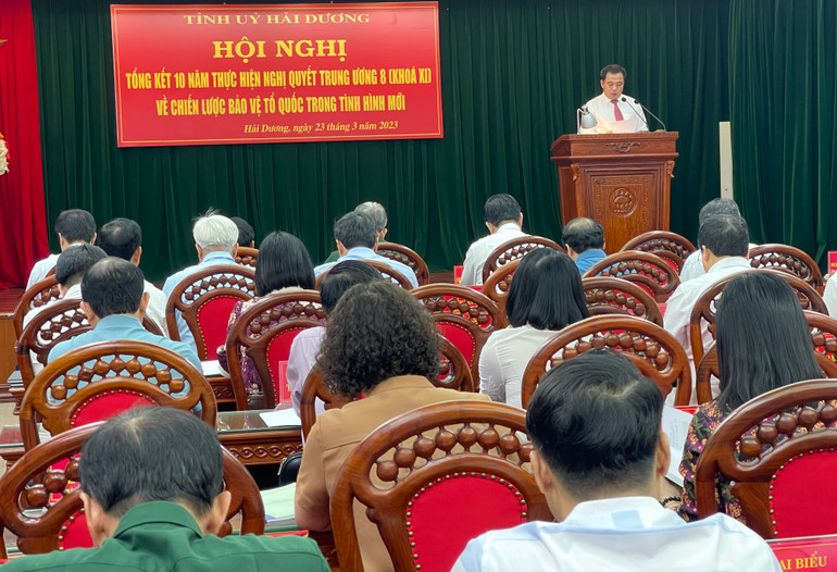 Hội nghị tổng kết 10 năm thực hiện Nghị quyết Trung ương 8 (khóa XI). Hội nghị tổng kết 10 năm thực hiện Nghị quyết Trung ương 8 (khóa XI).