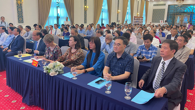 Các đại biểu Hội Hữu nghị Việt Nam-Liên bang Nga dự giao ban toàn quốc tại Hải Dương.