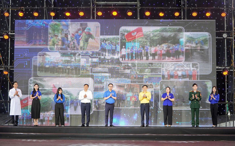 Dịp này, Tỉnh đoàn Nghệ An phát động Chiến dịch Thanh niên tình nguyện hè 2025.