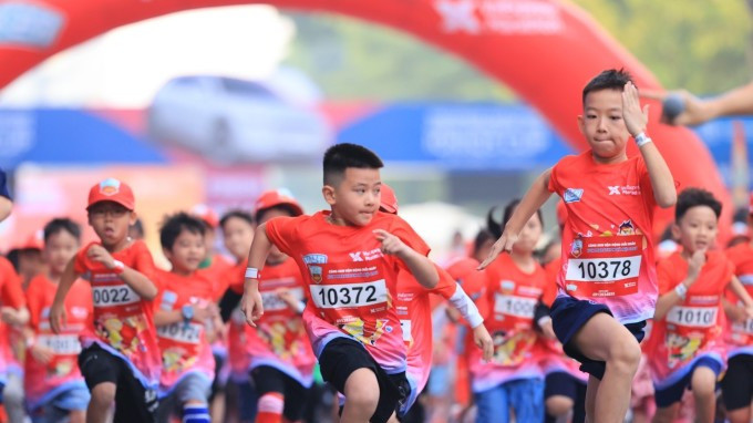 2.000 vận động viên nhí sẽ tranh tài.