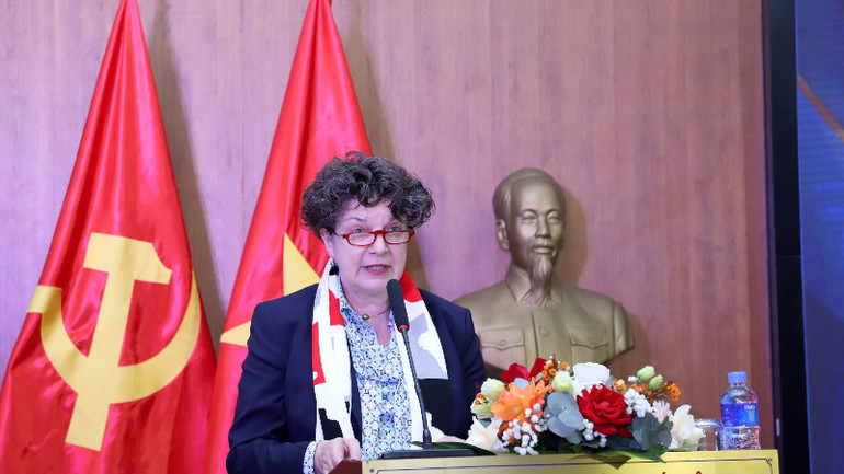 Bà Helga Margarete Barth - Đại sứ Đặc mệnh toàn quyền CHLB Đức tại Việt Nam.