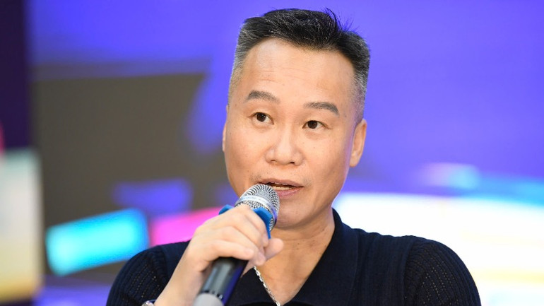 Ông Lê Thanh Hà, Phó trưởng phòng Thể thao thành tích cao, Cục Thể dục Thể thao Việt Nam phát biểu tại buổi họp báo.