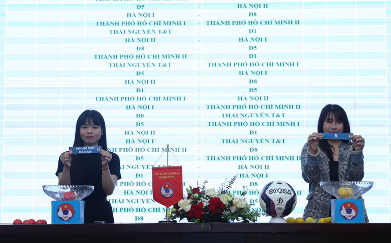 8 đội bóng bốc thăm thi đấu vòng tròn 2 lượt.