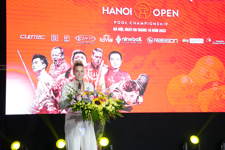 Bà Emily Frazer, Giám đốc điều hành Matchroom Multi Sport