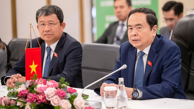 Chủ tịch Quốc hội Trần Thanh Mẫn. (Ảnh: quochoi.vn)