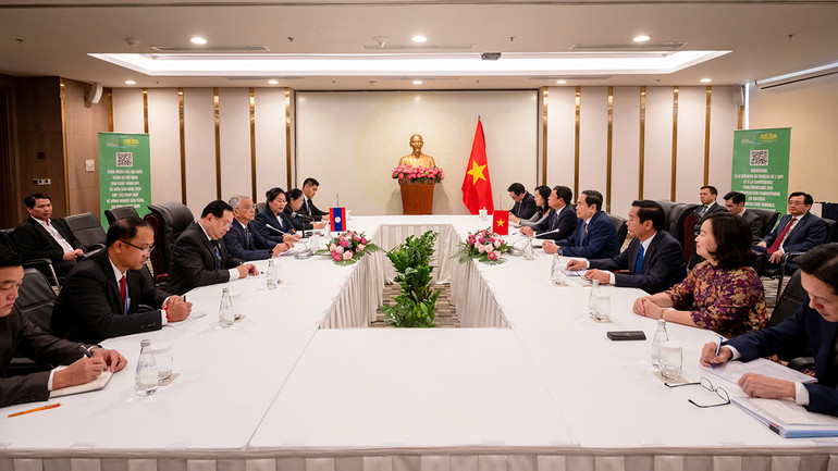 Quang cảnh buổi tiếp. (Ảnh: quochoi.vn)