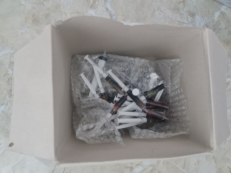 Cơ sở thẩm mỹ này bị phạt tổng số tiền 180 triệu đồng. (Ảnh do Công an cung cấp về vi phạm tại thời điểm kiểm tra)