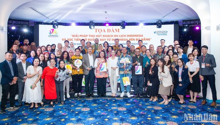 Đà Nẵng tìm giải pháp tăng thị phần khách du lịch Indonesia. (Ảnh: ANH ĐÀO) Đà Nẵng tìm giải pháp tăng thị phần khách du lịch Indonesia. (Ảnh: ANH ĐÀO)