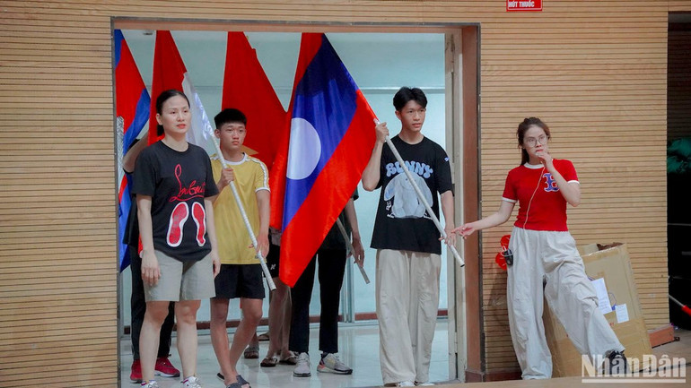 Đó là sự kết nối trên tinh thần thể thao cao thượng, là cùng nhau chinh phục những khát vọng, là chung tay vì một tuổi trẻ Đông Nam Á hội nhập và tỏa sáng. (Ảnh ANH ĐÀO)