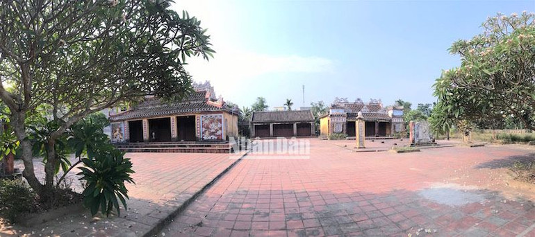 Đình làng Túy Loan (huyện Hoà Vang, thành phố Đà Nẵng) với hơn 500 năm tuổi. (Ảnh: ANH ĐÀO) Đình làng Túy Loan (huyện Hoà Vang, thành phố Đà Nẵng) với hơn 500 năm tuổi. (Ảnh: ANH ĐÀO)