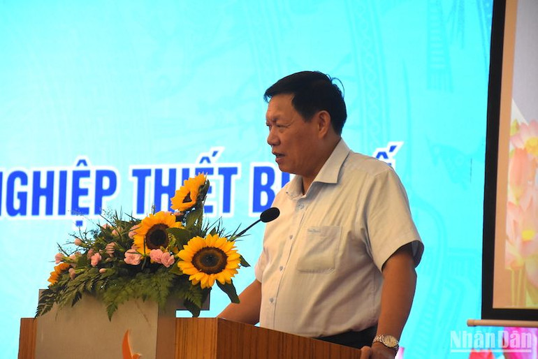 Thứ trưởng Y tế Đỗ Xuân Tuyên phát biểu tại hội nghị. Ảnh: ANH ĐÀO. Thứ trưởng Y tế Đỗ Xuân Tuyên phát biểu tại hội nghị. Ảnh: ANH ĐÀO.