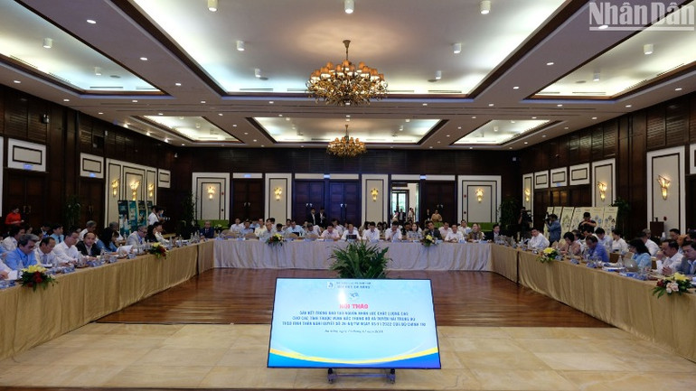 Toàn cảnh hội thảo chiều ngày 15/11. (Ảnh: ANH ĐÀO)