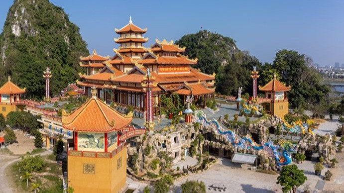 Chùa Quán Thế Âm - nơi sẽ tôn trí, an vị xá lợi Đức Phật trong thời gian từ ngày 30/5-2/6.