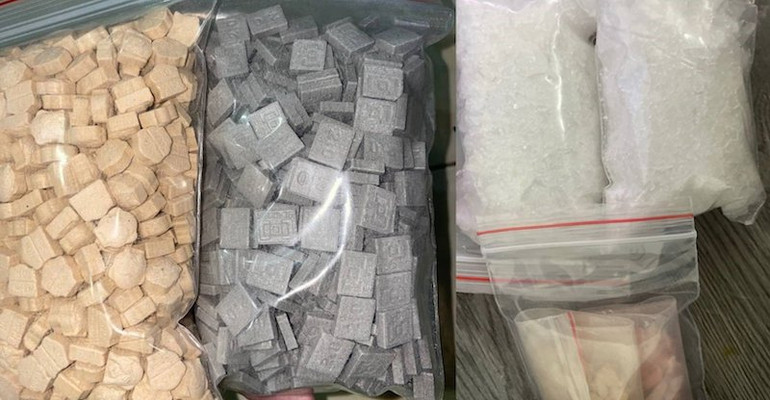 Tang vật liên quan các vụ việc được lực lượng chức năng thu giữ. (Ảnh: Công an cung cấp)