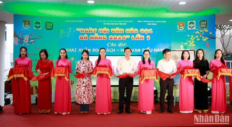 Đà Nẵng khai mạc Ngày hội Văn hóa đọc năm 2024. Ảnh: ANH ĐÀO.