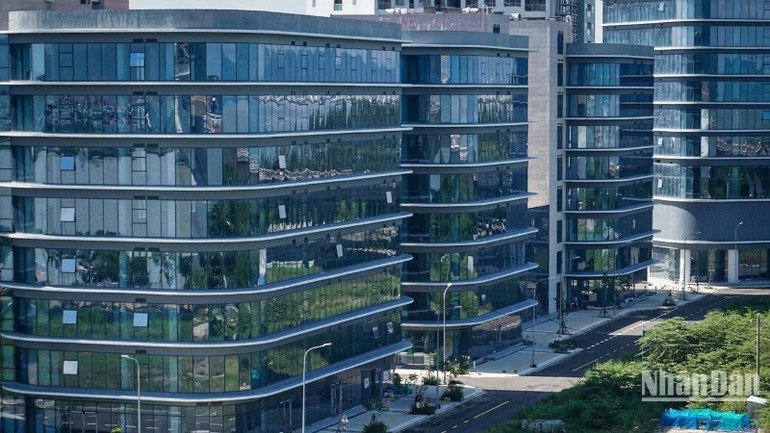 Hiện Đà Nẵng đang hoàn tất các thủ tục mời gọi doanh nghiệp đầu tư vào Công viên phần mềm số 2. (Ảnh: ANH ĐÀO)