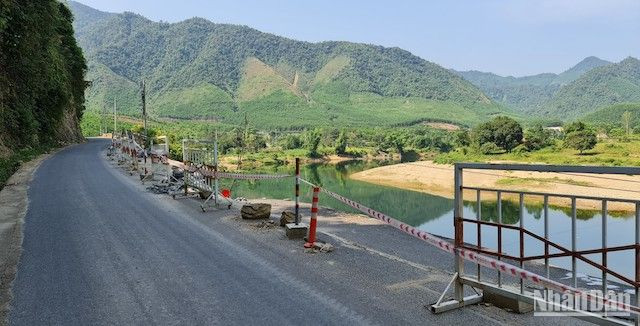 Sông Cu Đê (xã Hoà Bắc, huyện Hoà Vang, thành phố Đà Nẵng), ảnh ANH ĐÀO