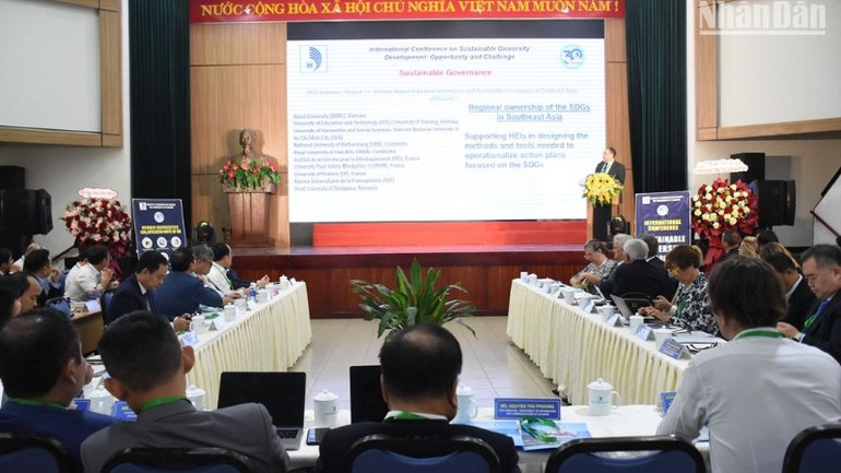 Quang cảnh hội thảo.