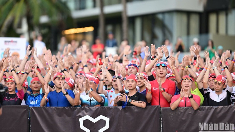 Những hình ảnh đẹp của các vận động viên tại sự kiện IRONMAN 70.3 Đà Nẵng. (Ảnh: ANH ĐÀO) Những hình ảnh đẹp của các vận động viên tại sự kiện IRONMAN 70.3 Đà Nẵng. (Ảnh: ANH ĐÀO)