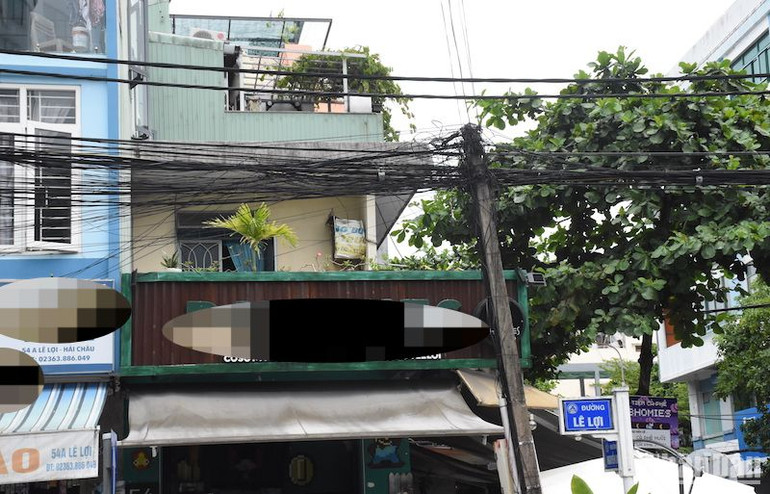 Đường Lê Lợi (quận Hải Châu) sẽ được cải tạo, hạ ngầm cáp thông tin, điện chiếu sáng nhằm bảo đảm mỹ quan đô thị. (Ảnh: ANH ĐÀO)