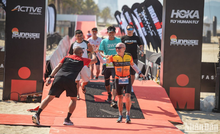 Giải IRONMAN 70.3 Việt Nam 2025 sẽ chính thức trở lại thành phố Đà Nẵng từ ngày 9-11/5. (Ảnh: ANH ĐÀO)