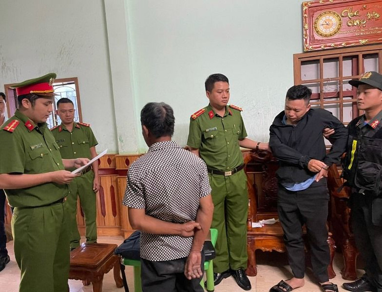 Cơ quan Công an bắt giữ đối tượng Lê Trọng Linh. (Ảnh: Công an cung cấp) Cơ quan Công an bắt giữ đối tượng Lê Trọng Linh. (Ảnh: Công an cung cấp)