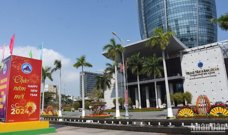 Trung tâm hành chính thành phố Đà Nẵng.
